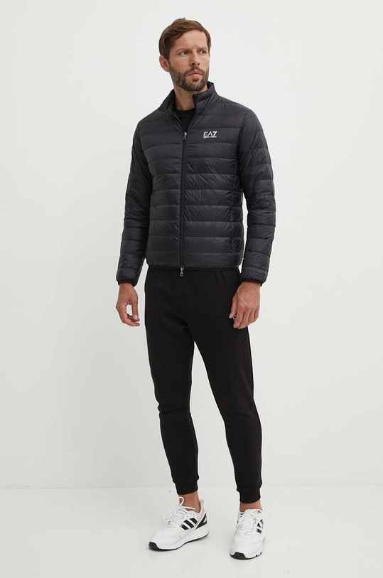 EA7 Emporio Armani kurtka puchowa PNGPZ.8NPB23.1200 czarny AW24