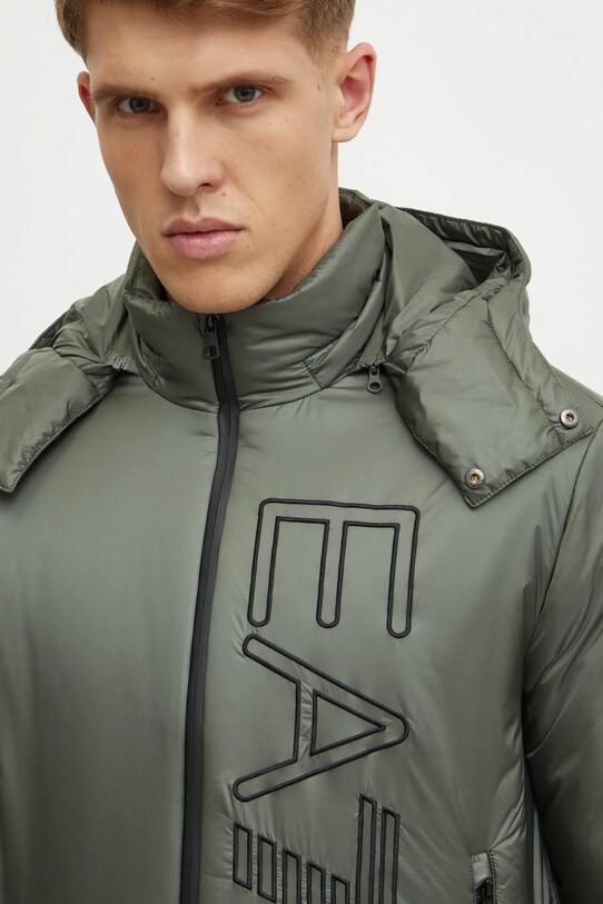 EA7 Emporio Armani rövid kabát zöld PNGAZ.6DPB22.1846