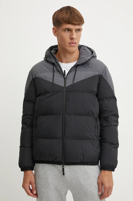 Bunda EA7 Emporio Armani s podšívkou černá PNDOZ.6DPB30.1200