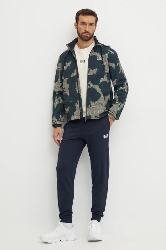 EA7 Emporio Armani geaca PNGIZ.6DPB58.2803 verde AW24