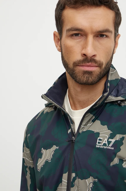 Bunda EA7 Emporio Armani zelená PNGIZ.6DPB58.2803