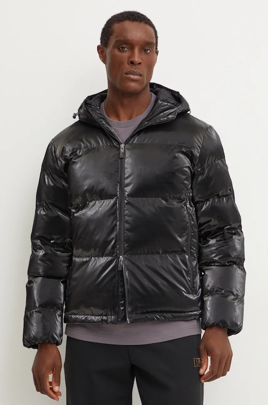 Bunda EA7 Emporio Armani s podšívkou černá PNHMZ.6DPB34.1200