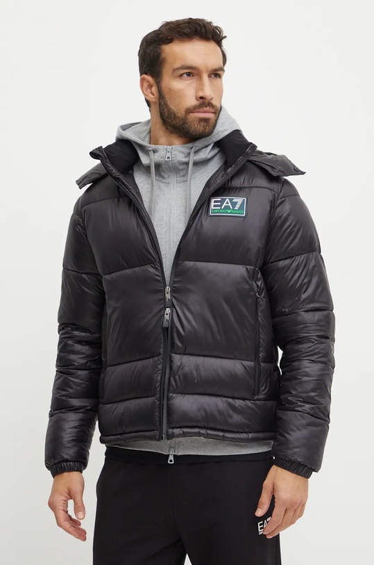EA7 Emporio Armani geaca cu captuseala negru PN2MZ.6DPB71.1200