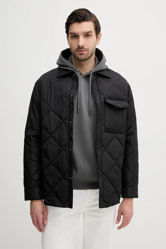 Bunda Armani Exchange přechodné černá 6DZB04.ZN4XZ