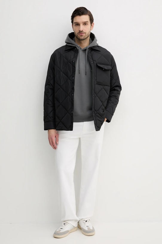 Bunda Armani Exchange 6DZB04.ZN4XZ černá AW24