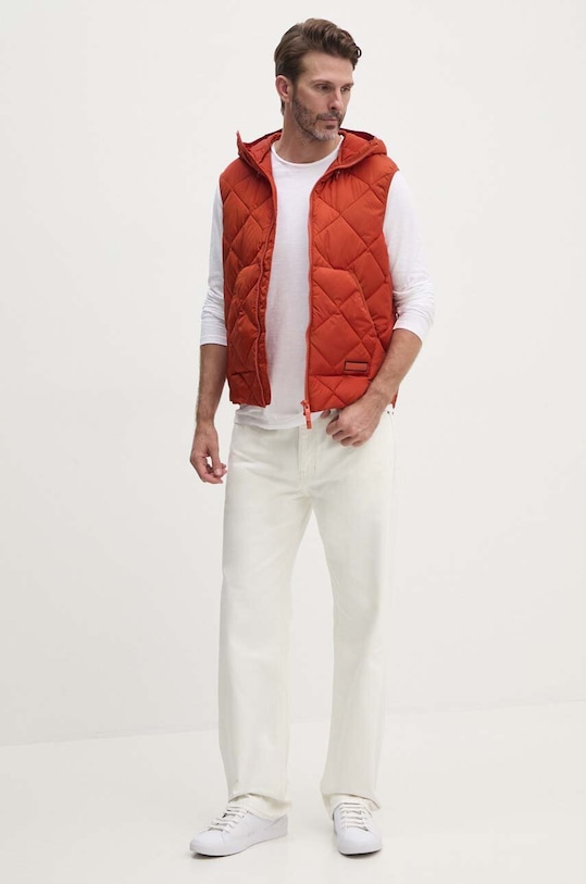 Prsluk Armani Exchange 6DZQ01.ZN4XZ narančasta AW24