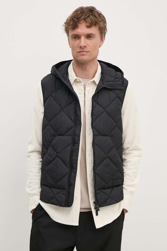 Armani Exchange vesta cu captuseala negru 6DZQ01.ZN4XZ