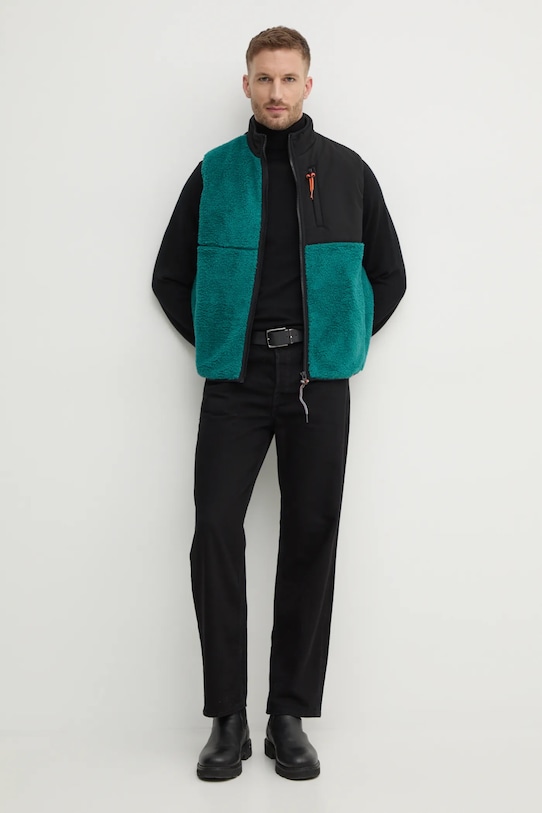 United Colors of Benetton bezrękawnik 2LNEUJ00J turkusowy NC24