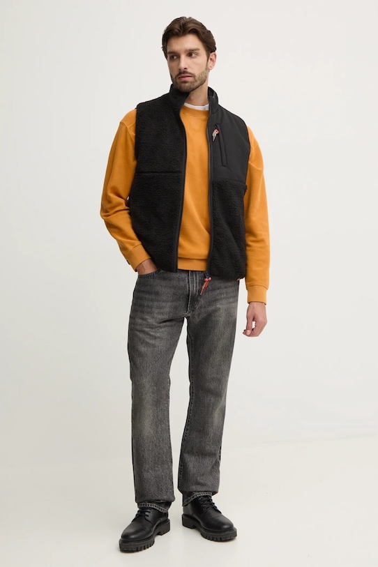 United Colors of Benetton bezrękawnik 2LNEUJ00J czarny NC24