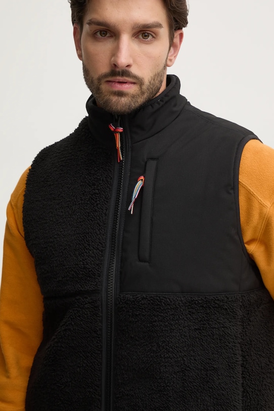 United Colors of Benetton bezrękawnik czarny 2LNEUJ00J