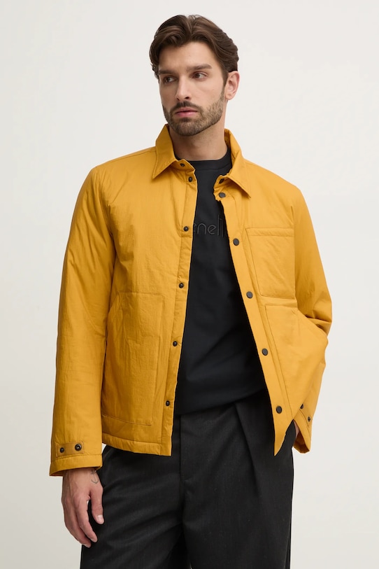 Куртка United Colors of Benetton з підкладкою жовтий 2SCBUN05N