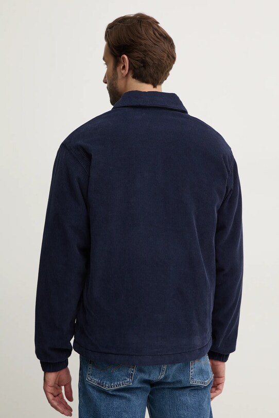 Îmbrăcăminte United Colors of Benetton geaca din velur 2H1KUN05P bleumarin