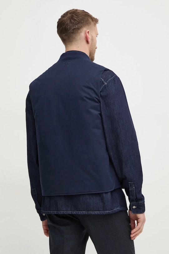 Odzież United Colors of Benetton bezrękawnik 26UWUJ00L granatowy