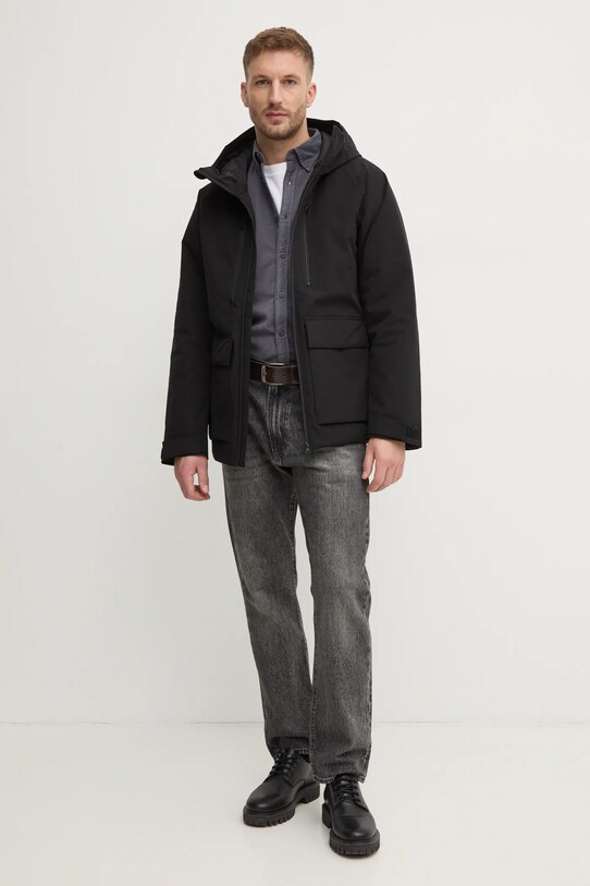United Colors of Benetton geaca 275PUN062 negru NC24