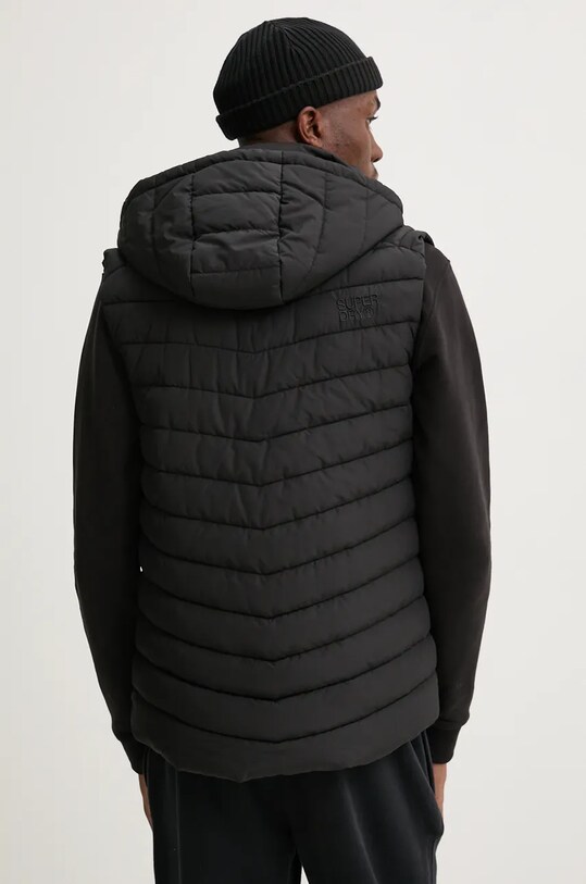Îmbrăcăminte Superdry vesta M5011896A.02A negru