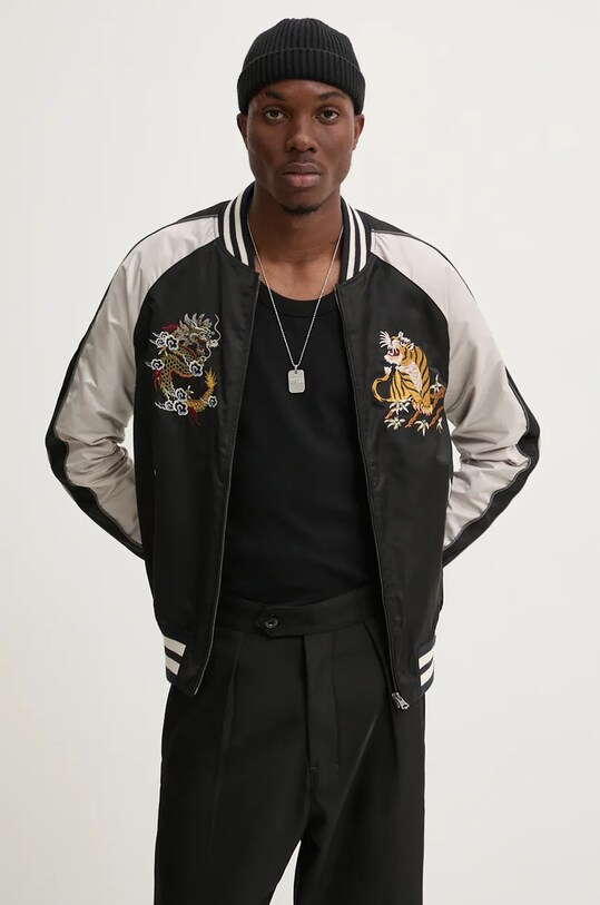 Bomber bunda Superdry nezateplené černá M5011944A.9KK