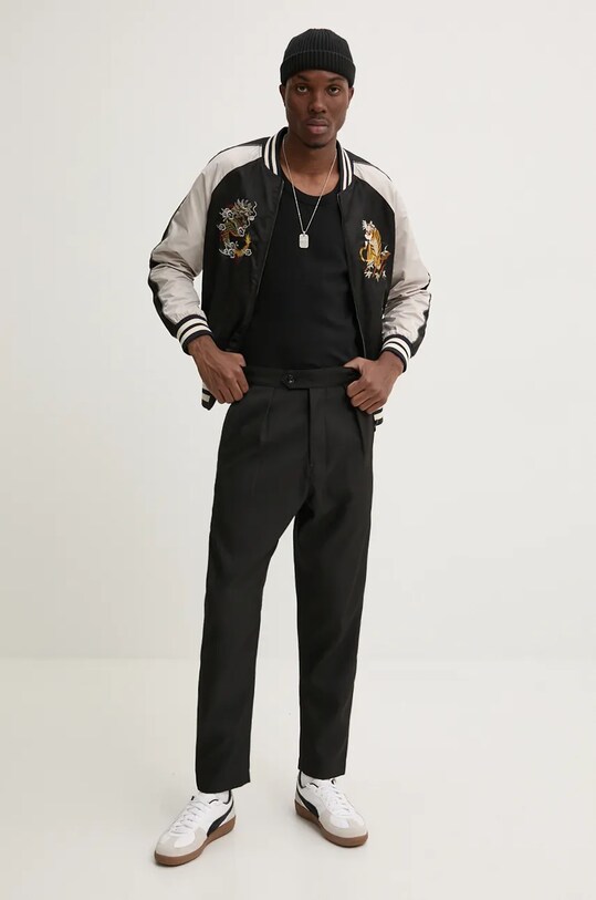 Bomber bunda Superdry M5011944A.9KK černá AW24