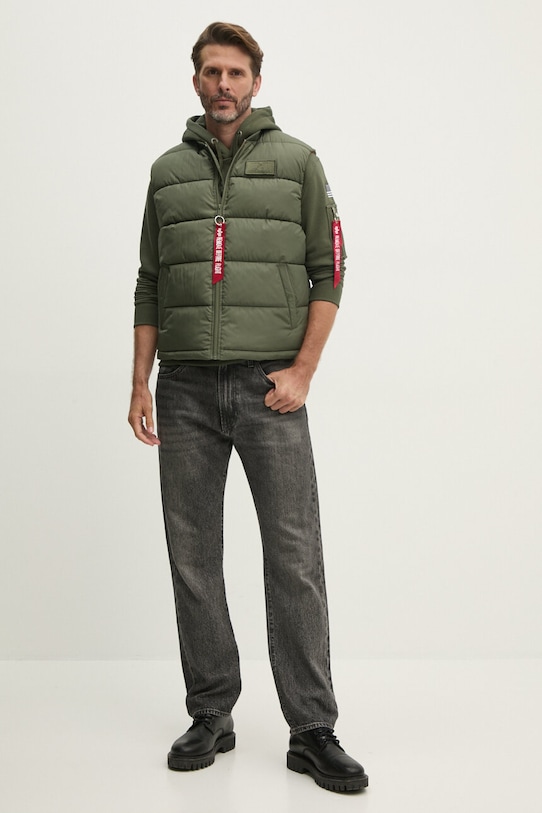 Безрукавка Alpha Industries 118109 зелёный SS25