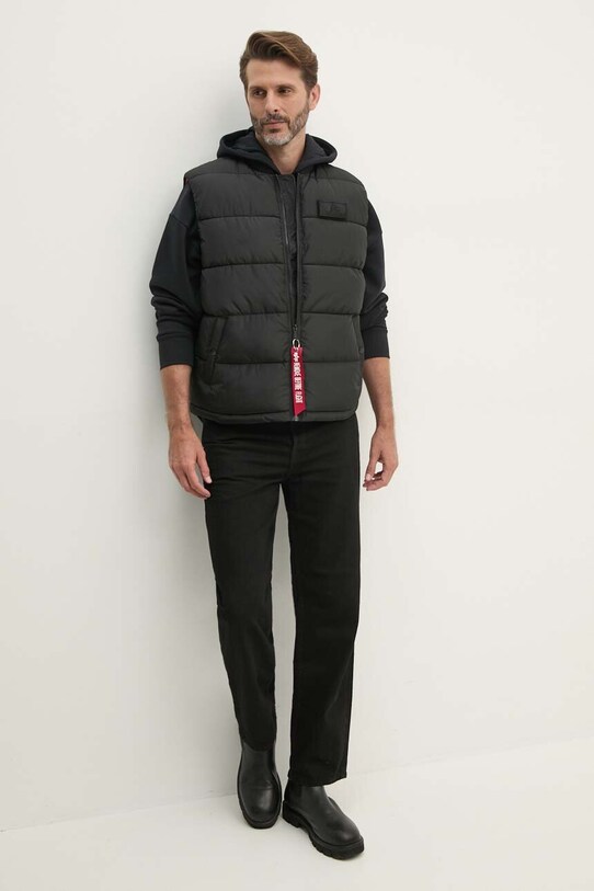 Безрукавка Alpha Industries 118109 чёрный SS25