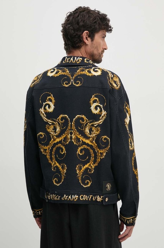 Îmbrăcăminte Versace Jeans Couture geacă din denim 77GAS40P.ES125LO1 negru