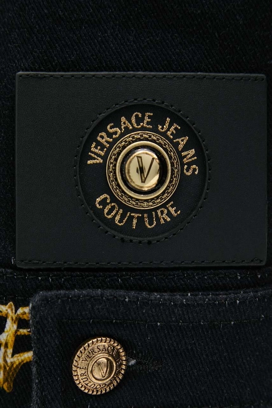 Versace Jeans Couture kurtka jeansowa 77GAS40P.ES125LO1 czarny