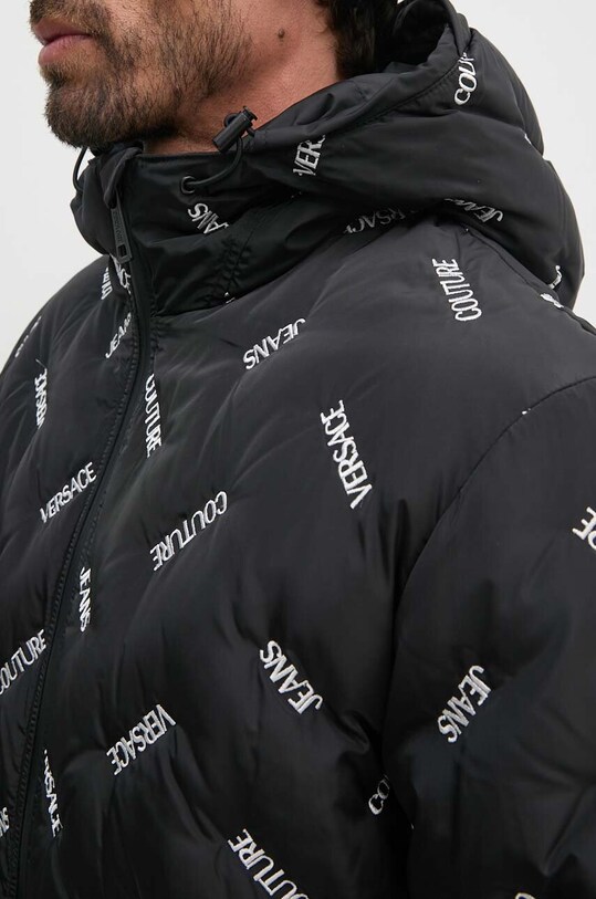 Versace Jeans Couture kurtka puchowa 77GAU406.CQD62 czarny