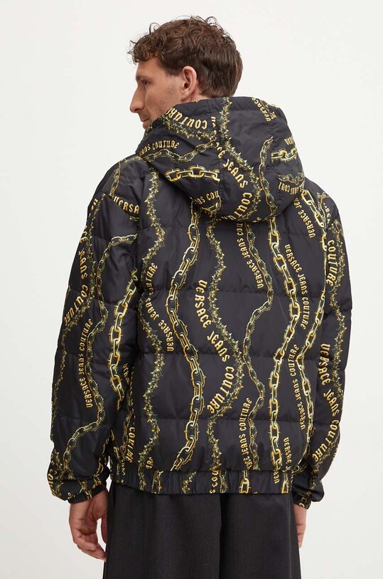 Abbigliamento Versace Jeans Couture giacca in piuma reversibile 77GAUD17.CQD56 nero