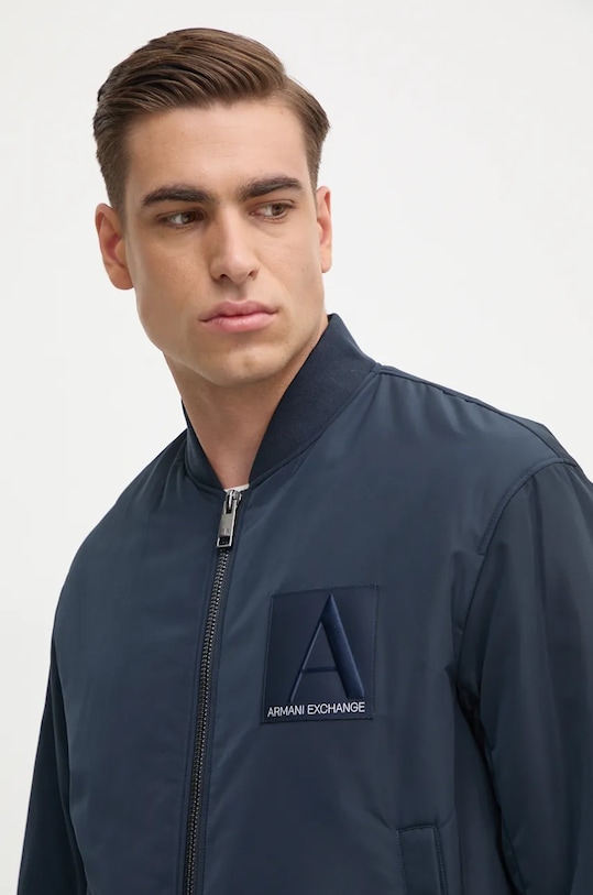 Armani Exchange geaca bomber 6DZB20.ZN5MZ bleumarin