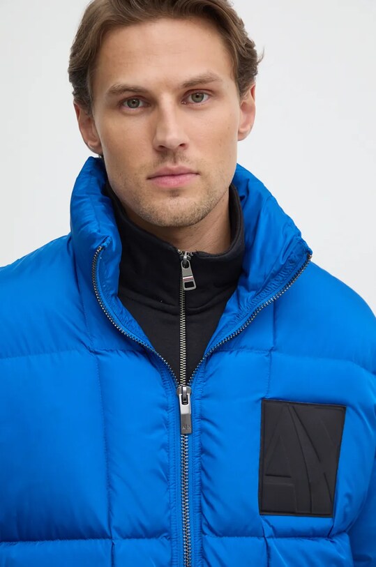 Пуховая куртка Armani Exchange голубой 6DZB21.ZN4XZ