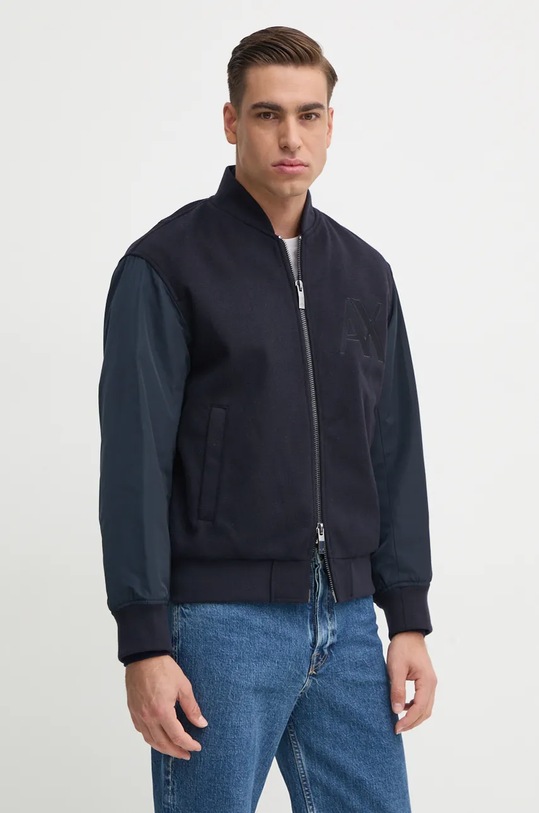Куртка-бомбер Armani Exchange злегка утеплена темно-синій 6DZB32.ZN5PZ