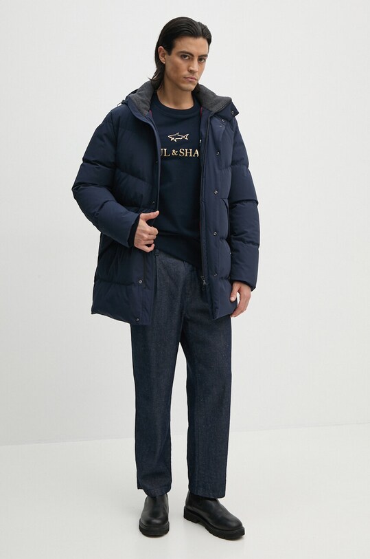 Paul&Shark kurtka puchowa 14312008 granatowy AW24