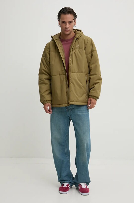 Vans geaca cu captuseala verde VN000HN6CUQ1