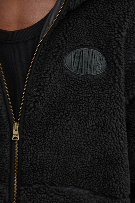 Fleecová mikina Vans VN000JVTBLK1 černá