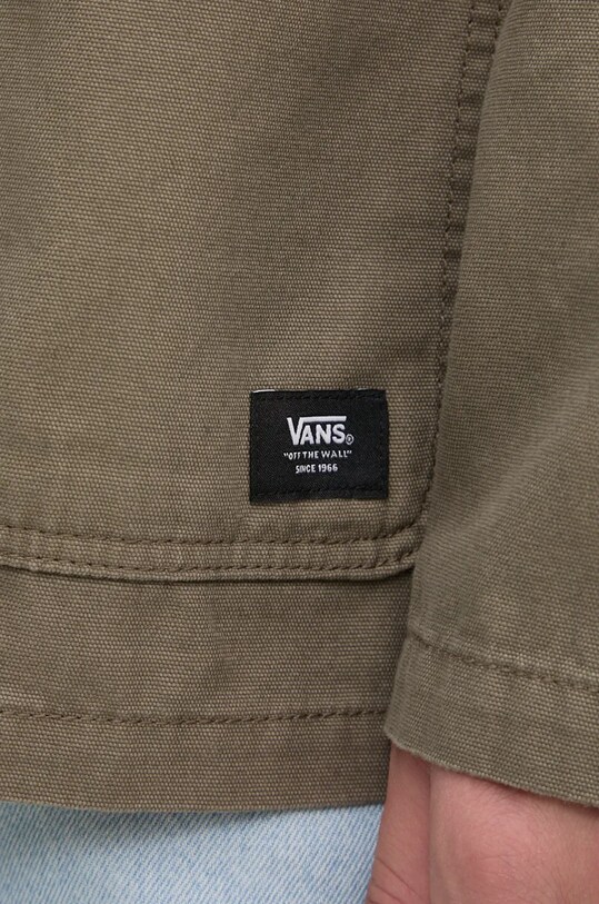 Bavlnená bunda Vans VN0A3WF19JC1 zelená