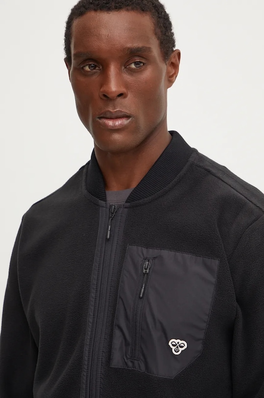 Hummel hanorac fleece cu modele negru 225982