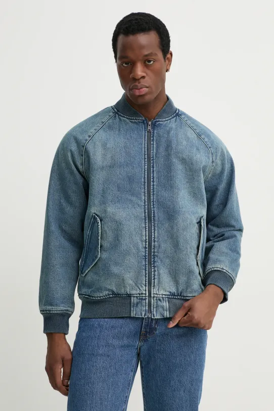 Levi's geaca bomber cu captuseala albastru A4418