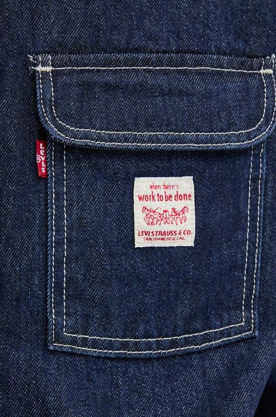 Rifľová bunda Levi's A0744 tmavomodrá