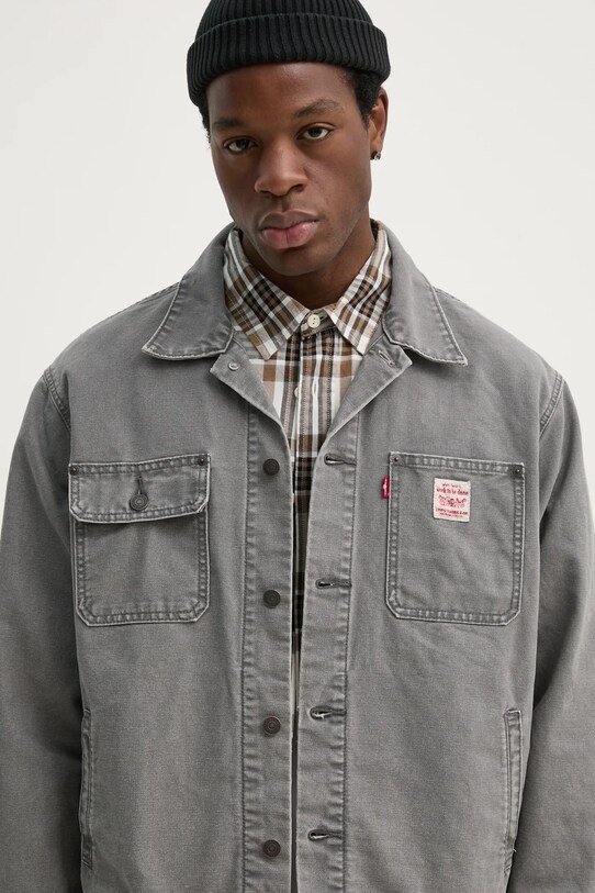 Levi's kurtka bawełniana A4820 szary