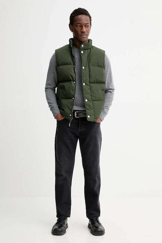 Brezrokavnik s puhom Levi's A8556 zelena AA00