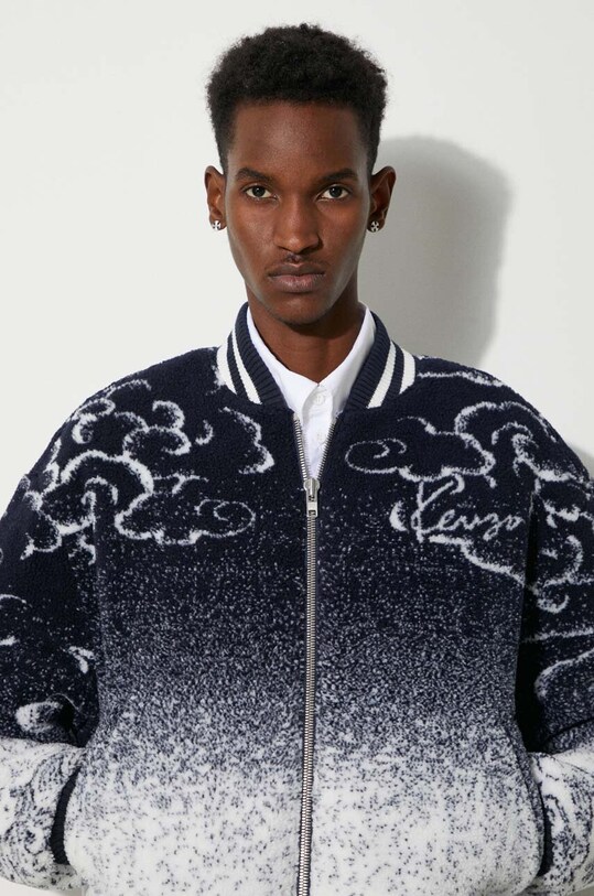 Kenzo bomber jacket Kenzo Cloud Tiger Bomber FE68BL2004FA.MU multicolor