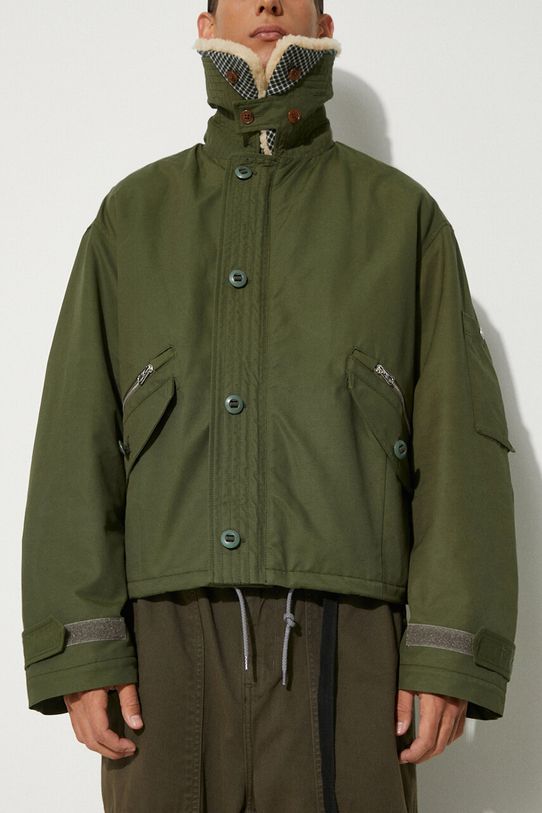 Куртка Kenzo Army Blouson с подкладкой зелёный FE65BL1499OB.51