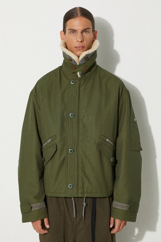 Kenzo jacket Army Blouson green FE65BL1499OB.51