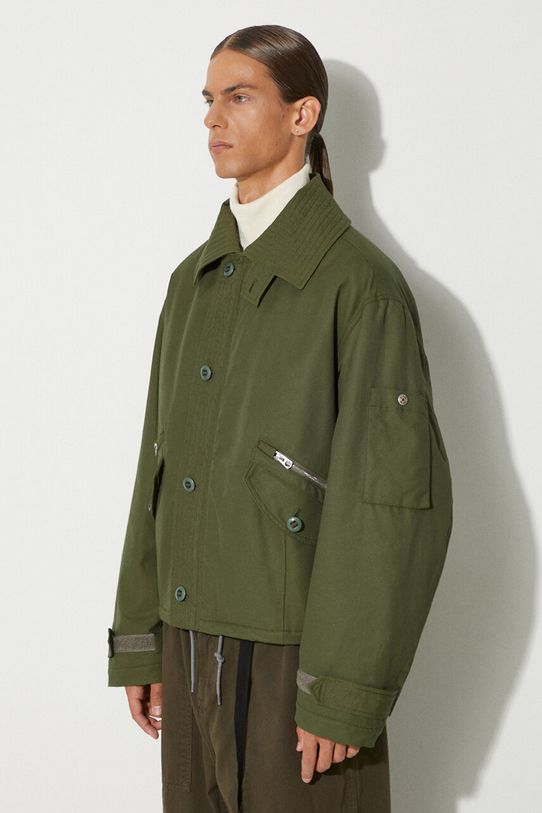 Kenzo jacket Army Blouson FE65BL1499OB.51 green