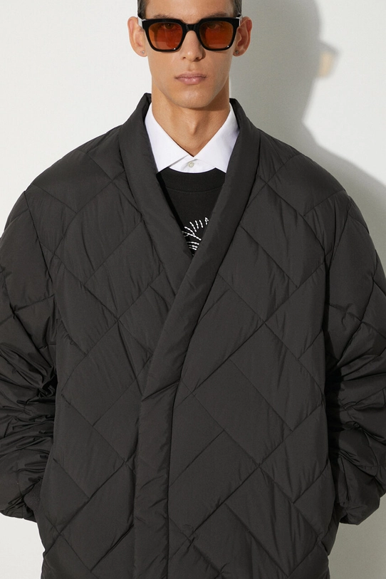 Kenzo down jacket Weave Down Kimono FE65MA1459NL.99 black