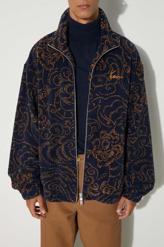 Флисовая кофта Kenzo Star Tiger Jacket FE65BL2094FB.79