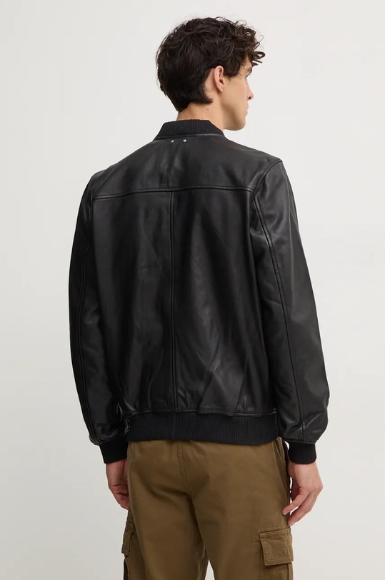 Oblečení Kožená bunda bomber Pepe Jeans TORNO PM402986 černá