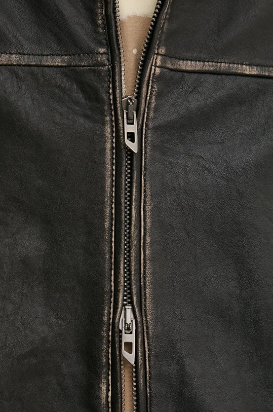 Kožna jakna Diesel L-BLIXIA crna A14324.0PITR