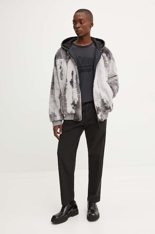 Diesel rövid kabát S-DEPLA A14392.0QKAN szürke AW24