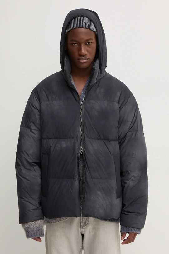 Μπουφάν με επένδυση από πούπουλα Diesel W-RAVEEL γκρί A14401.0CBCS