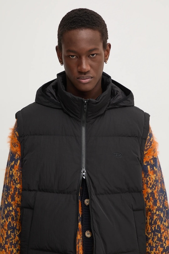 Пуховая безрукавка Diesel W-RAVEEL-SL остальные чёрный A14403.0GHBZ